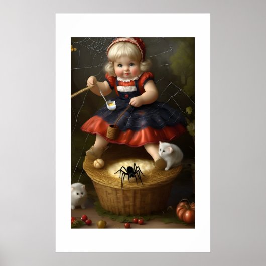 Poster Petite Demoiselle Muffet (Devant)