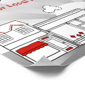 Poster Petite entreprise samedi (Coin)