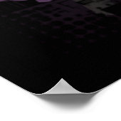Poster Petite fée violette Conception 2 - Imprimer (Coin)