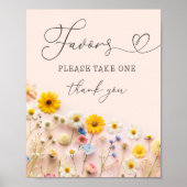 Poster Petite Fête Fleur sauvage (Devant)