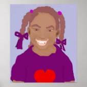 Poster Petite fille (Devant)