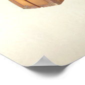 Poster Petite fille avec une valise perdue dans les pos d (Coin)