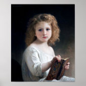 Poster Petite fille, Bouguereau (Devant)