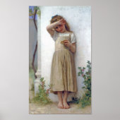 Poster Petite fille, Bouguereau (Devant)