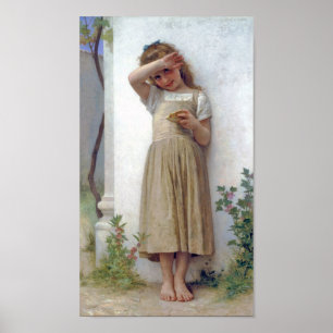 Poster Petite fille, Bouguereau