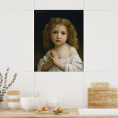 Poster Petite fille par William-Adolphe Bouguereau (Cuisine)