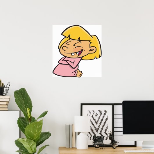 Poster Petite fille priant (Bureau à domicile)