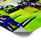 Poster Petite fille regardant les courses à Royal Ascot (Coin)