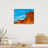 Poster Petite Finlande Red Rock Sculptures (Cuisine)