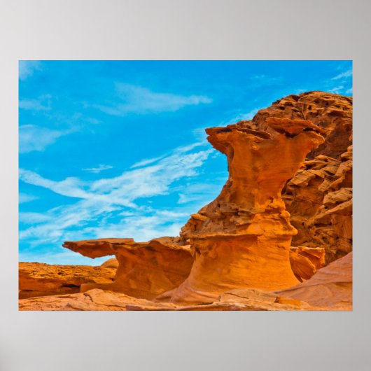 Poster Petite Finlande Red Rock Sculptures (Devant)