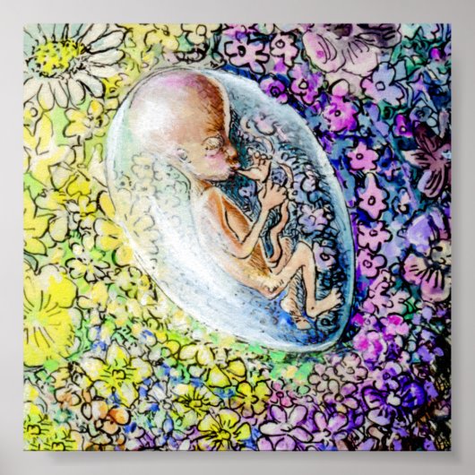 Poster Petite Fleur - détail (Devant)