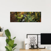POSTER PETITE FORÊT RIVIÈRE MOYENNE (Bureau à domicile)