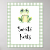 Petite grenouille - bonbons et friandises baby sho