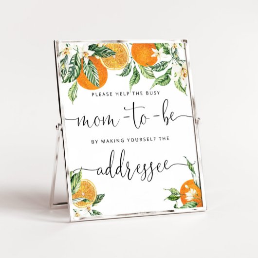 Poster Petite mignonne aider maman occupée Adresse une en