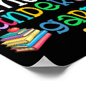 Poster Petite Miss maternelle Pour Enfants Filles Ck À Sc (Coin)