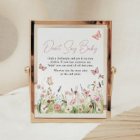Petite Papillon Fleur Sauvage Ne Dis Pas Bébé
