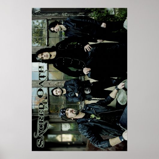 POSTER PETITE POSTE DE BANDE DE CHÊNE SACRÉ (Devant)