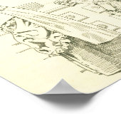 Poster Petite pub de savon ivoire - Victorian girl help l (Coin)