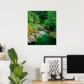 Poster Petite rivière Qualicum (Bureau à domicile)