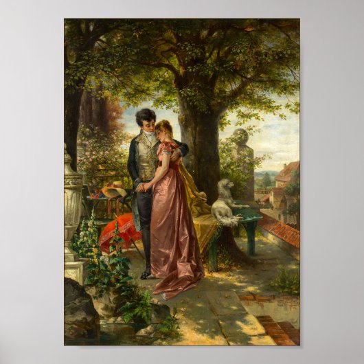 Poster Petite scène du début du XIXe siècle (Devant)