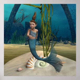 Poster Petite Sirène