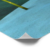 Poster Petite sirène avec fleur d'anémone (Coin)