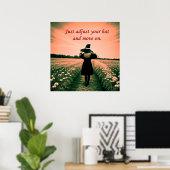 Poster Petite Sorcière (Bureau à domicile)