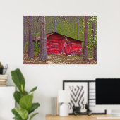 Poster Petite Tête Rouge Dans Les Bois (Bureau à domicile)