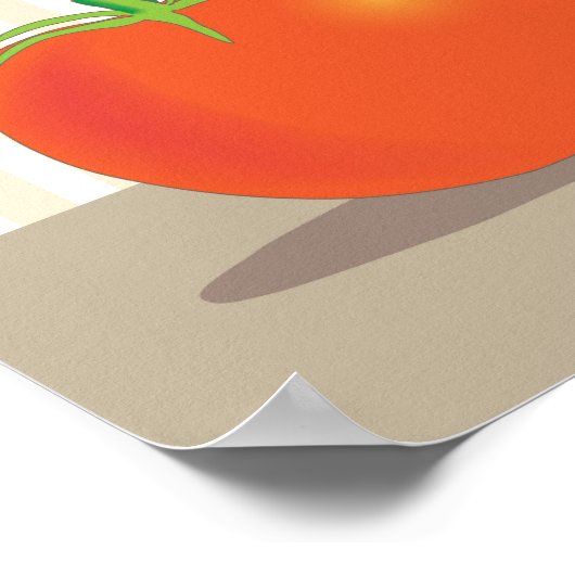 Poster Petite tomate (Coin)