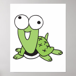 Poster petite tortue
