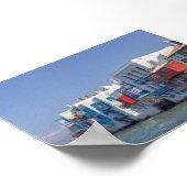 Poster Petite Venise à Mykonos (Coin)