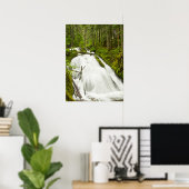 Poster Petites chutes de Zig Zag | Forêt nationale du Mon (Bureau à domicile)