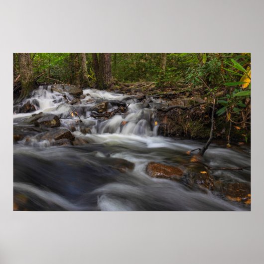 Poster Petites chutes sur la course de printemps de sable (Devant)
