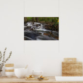 Poster Petites chutes sur la course de printemps de sable (Cuisine)