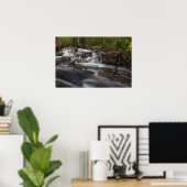 Poster Petites chutes sur la course de printemps de sable (Bureau à domicile)