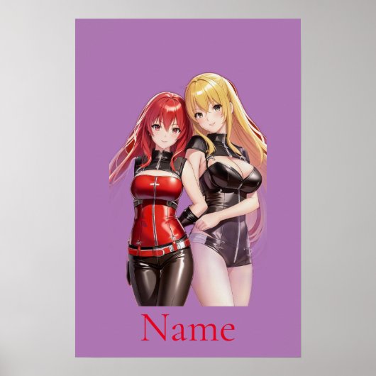 Poster Petites filles Anime Thunder_Cove (Devant)