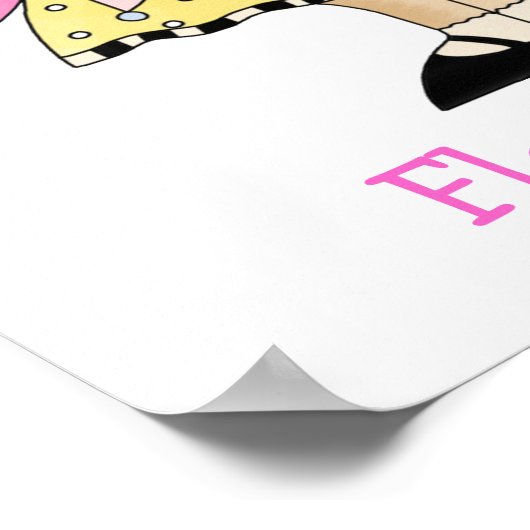 Poster Petites filles Fée Imprimer (Coin)