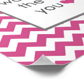 Poster Petites Instructions de Vie Rose (Coin)