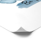 Poster Petites leçons Zèbre des nuages (Coin)