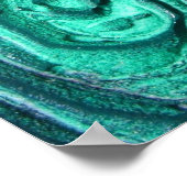 Poster Petites sphères de couleur (Coin)