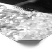 Poster Petites vaches noires et blanches dans le champ 16 (Coin)