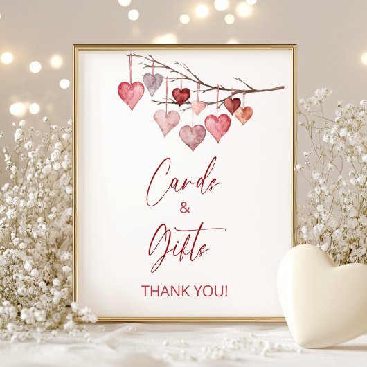 Poster Petites Valentines amoureuses Cartes et cadeaux