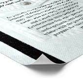 Poster Petits Baby showers Gentleman Late Night Diapés (Coin)