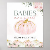 Poster Petits bébés Citrouilles sont signes doux (Devant)