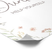 Poster Petits Botaniques Fleurs sauvages Botaniques (Coin)