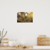 Poster Petits champignons photo de nature (Cuisine)