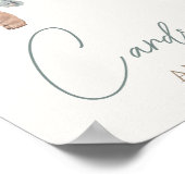 Poster Petits Citrouilles Vêtements d'automne Cartes et c (Coin)