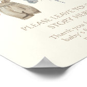 Poster Petits Citrouilles Vêtements D'Automne Fille Livre (Coin)