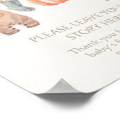 Poster Petits Citrouilles Vêtements D'Automne Livres Pour (Coin)