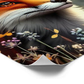 Poster Petits Contes de la Lumière de l'Érable 🦊 Renard (Coin)